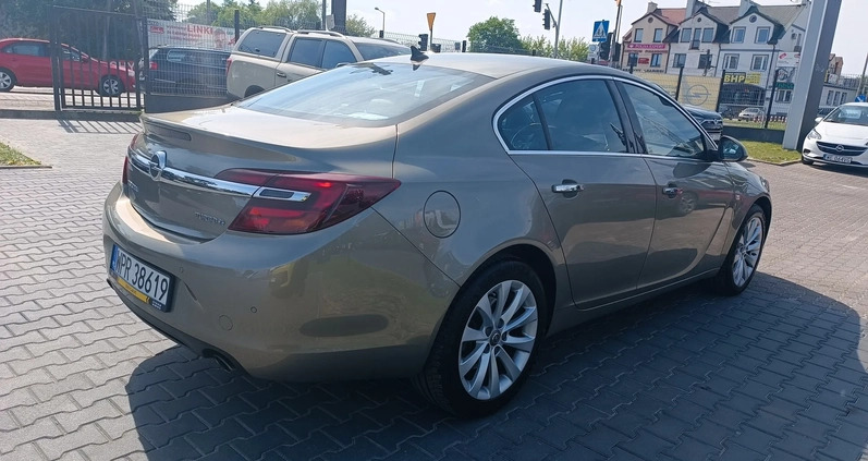 Opel Insignia cena 54900 przebieg: 126000, rok produkcji 2014 z Bieruń małe 211